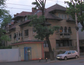 Living example for the glamour of the interwar period architecture in Bucharest, Romania
